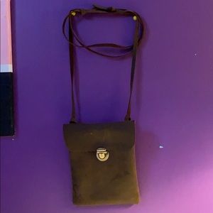 Basic Brown Suede Bag